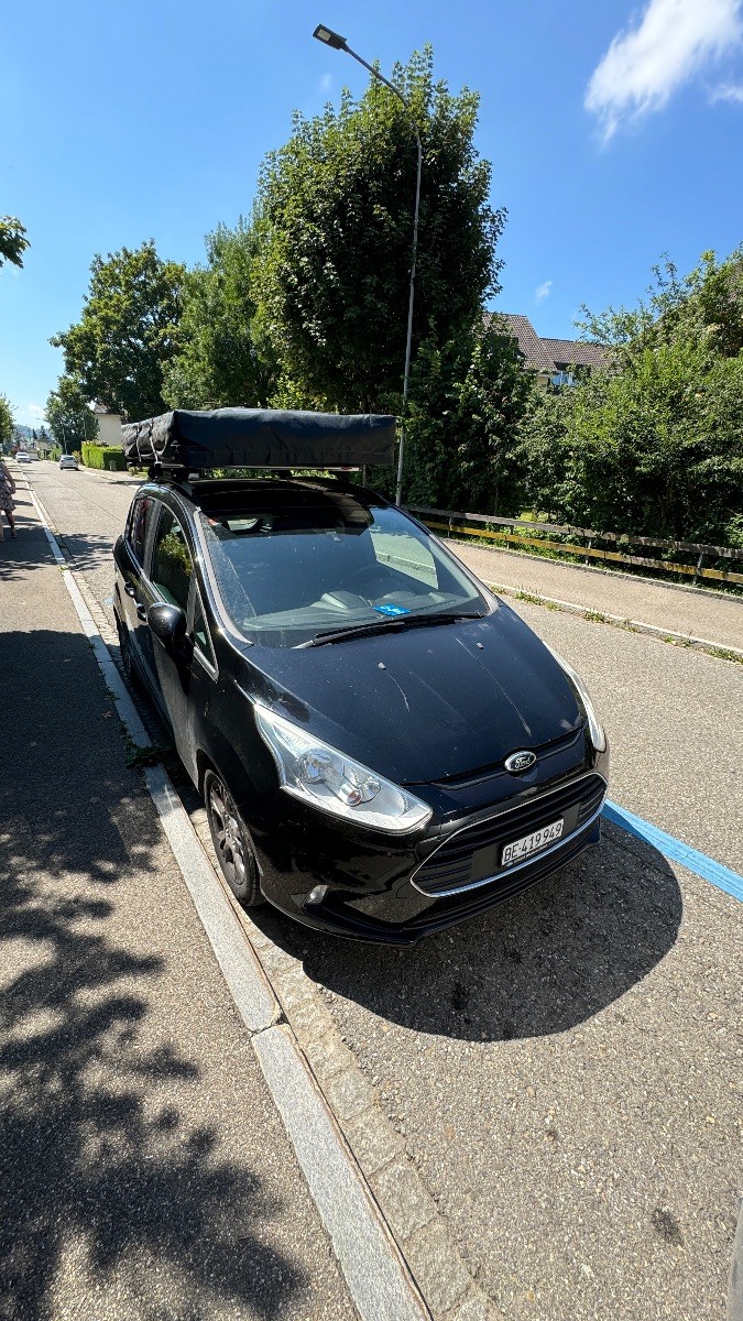Miete Ford B-Max mit Dachzelt in Basel ab CHF 58 / Nacht  MyCamper