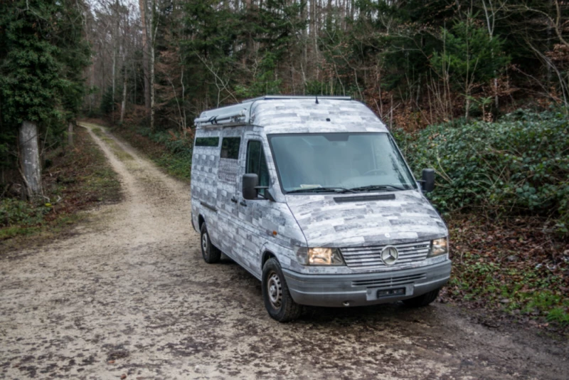 Mercedes Sprinter 312D Campingbus - Ettingen, Schweiz