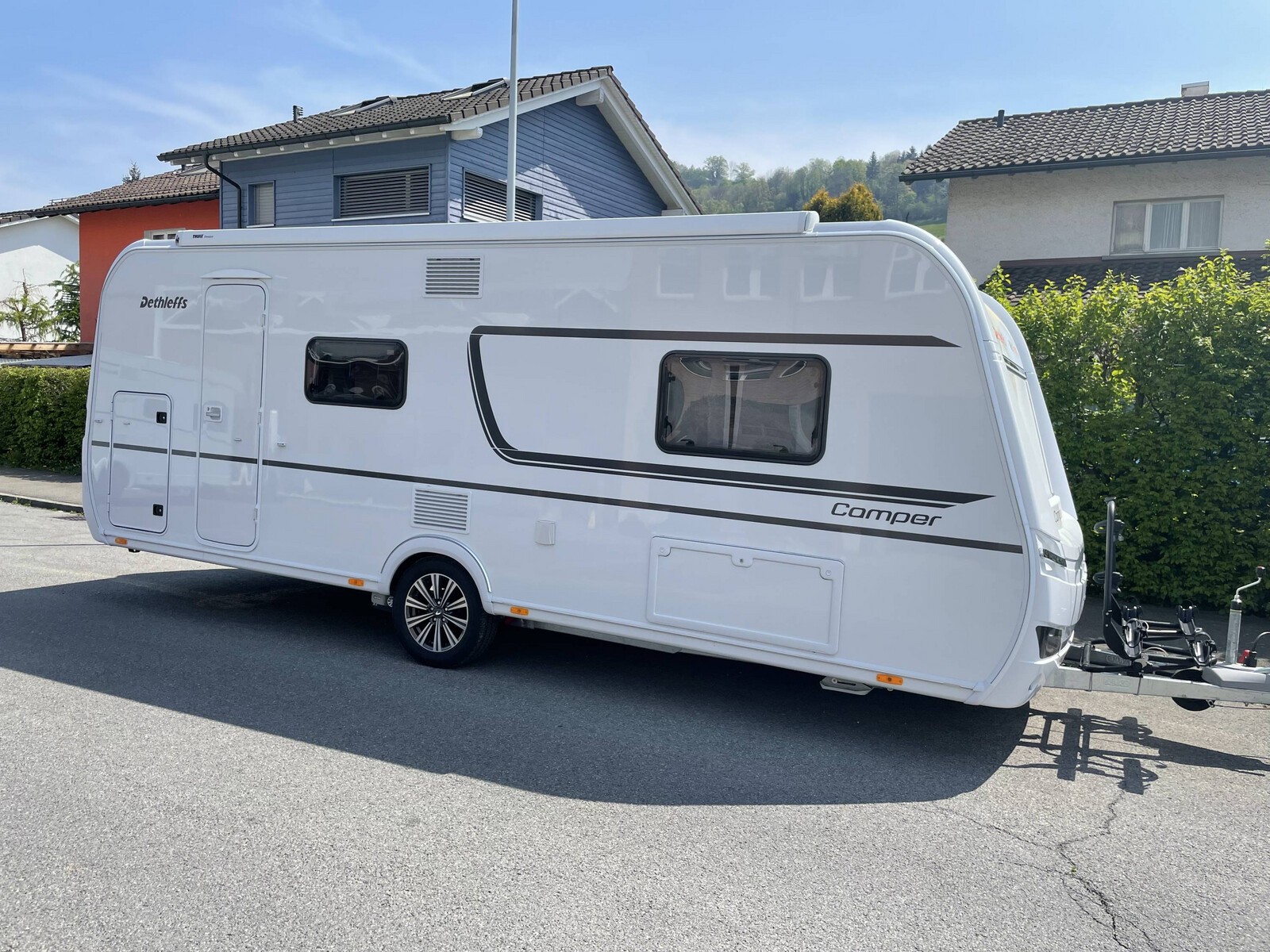 Miete Dethleffs Camper 550 ESK Wohnwagen in Ebikon ab CHF 98 / Nacht   MyCamper