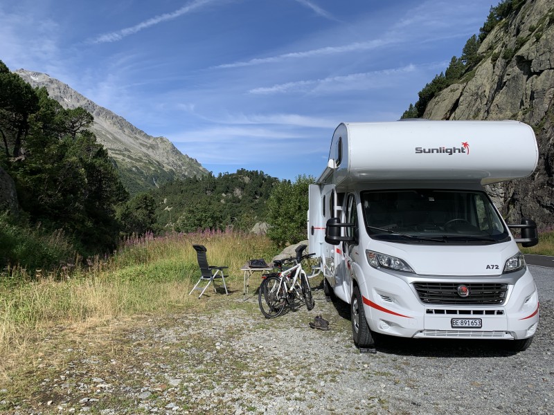 Sunlight A72 Wohnmobil - Schwarzenegg, Schweiz