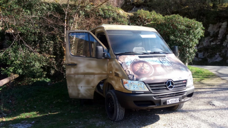 Mercedes Sprinter 313 CDI 4x4 Campingbus - Ettingen, Schweiz