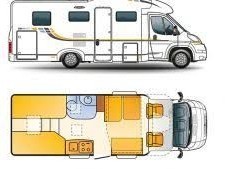 Sun Living Lido M 45 SL Wohnmobil - Bälinge, Schweden