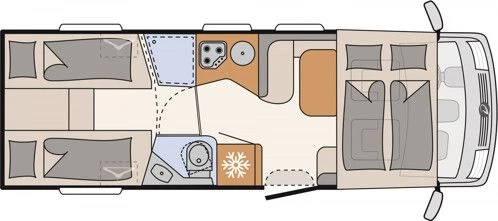 Dethleffs Pulse I 7051 EB Wohnmobil - Ebikon, Schweiz