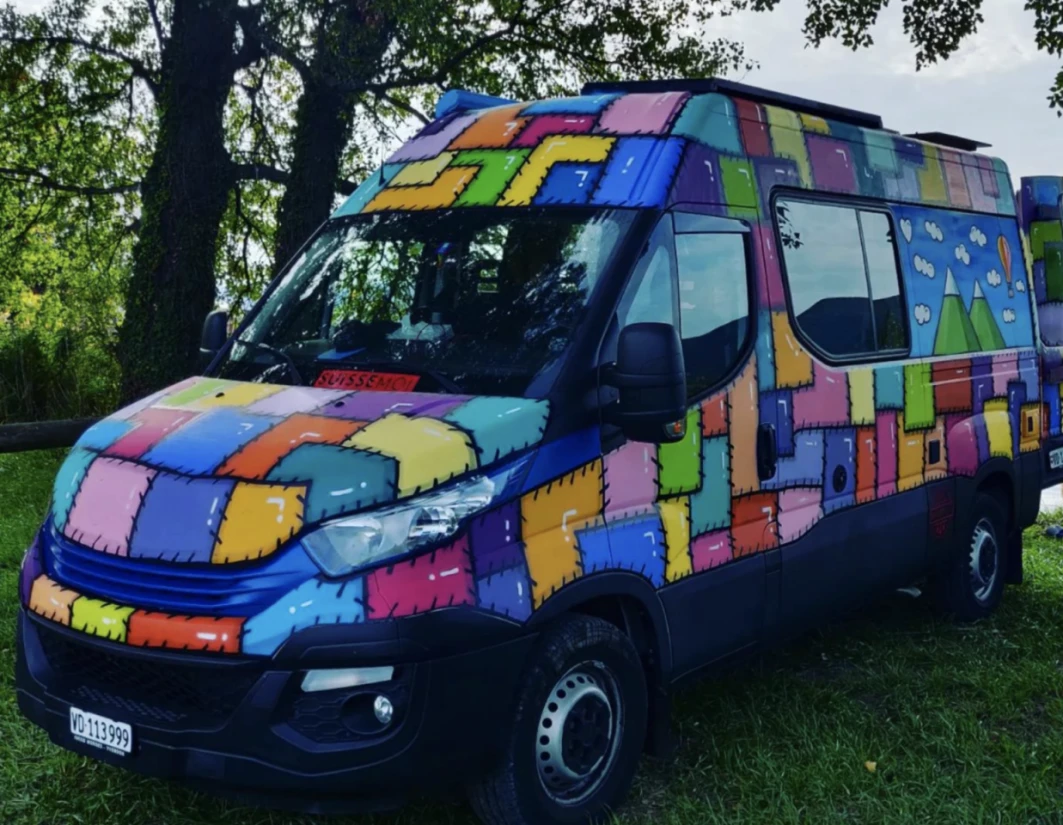 Iveco Daily Campervan - Lausanne, Switzerland