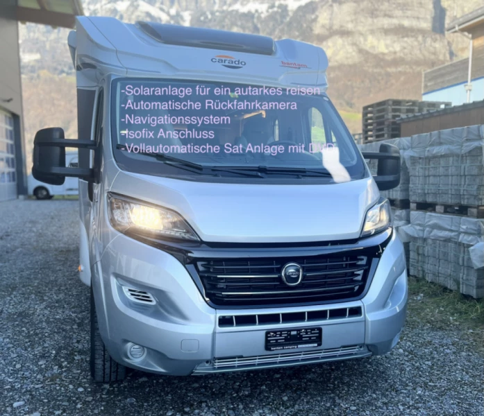 Carado T447 Matkailuauto - Walenstadt, Sveitsi