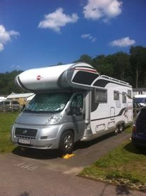 Bürstner Argos 747-2 Wohnmobil - Klepp stasjon, Norwegen