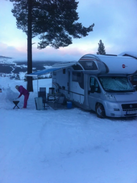 Bürstner Argos 747-2 Wohnmobil - Klepp stasjon, Norwegen