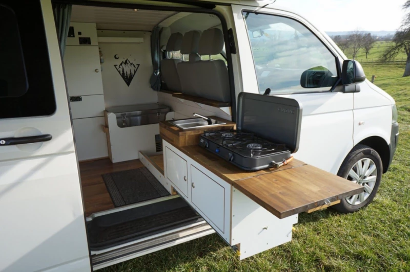 VW Transporter Campingbus - Engelburg, Schweiz