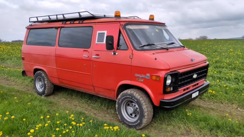 Chevrolet Chevy Van G30 4x4 Campingbus - Fribourg, Schweiz