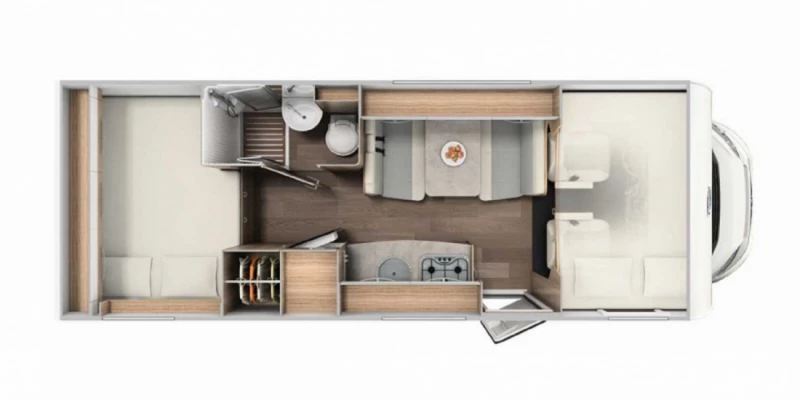 Carado A464 Wohnmobil - Belmont-Broye, Schweiz