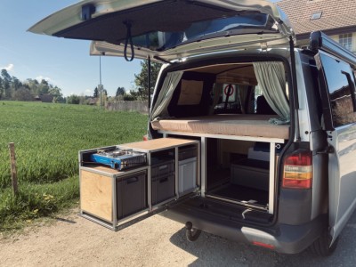 Miete VW T5 Campingbus in Thunstetten ab EUR 109 / Nacht  MyCamper