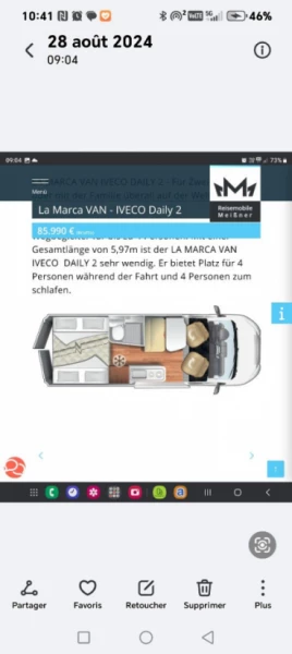 Iveco 35s16 A8 Campervan - Mamishaus, Switzerland