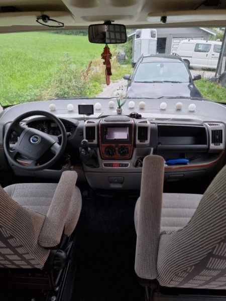 Hymer B674 SL Wohnmobil - Vikebukt, Norwegen