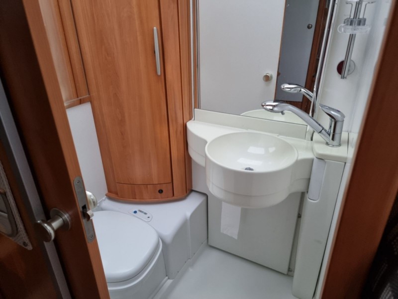 Hymer B674 SL Wohnmobil - Vikebukt, Norwegen