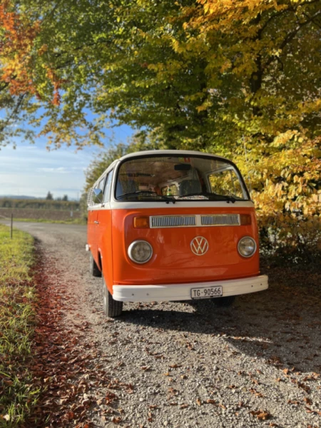 VW Bulli VW T2b Campingbus - Bischofszell, Schweiz