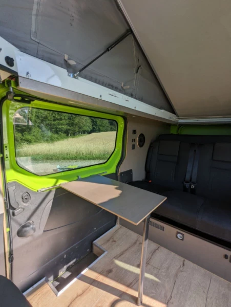 Renault Trafic, long-wheel base Campingbus - Freudwil, Schweiz