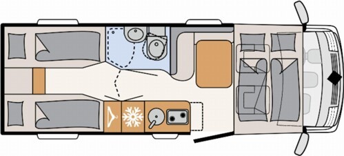 Dethleffs Globebus I 6 Wohnmobil - Baar, Schweiz