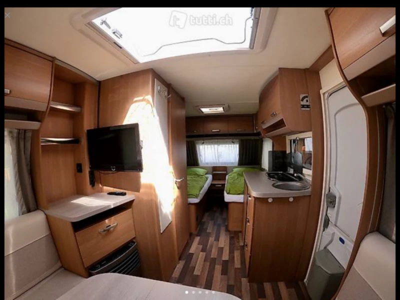 Knaus W04 Sport 460 Caravan - Heiligkreuz (Mels), Switzerland