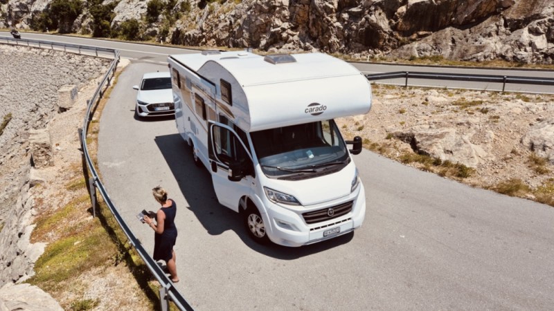 Carado Fiat Capron A464 Wohnmobil - Mols, Schweiz
