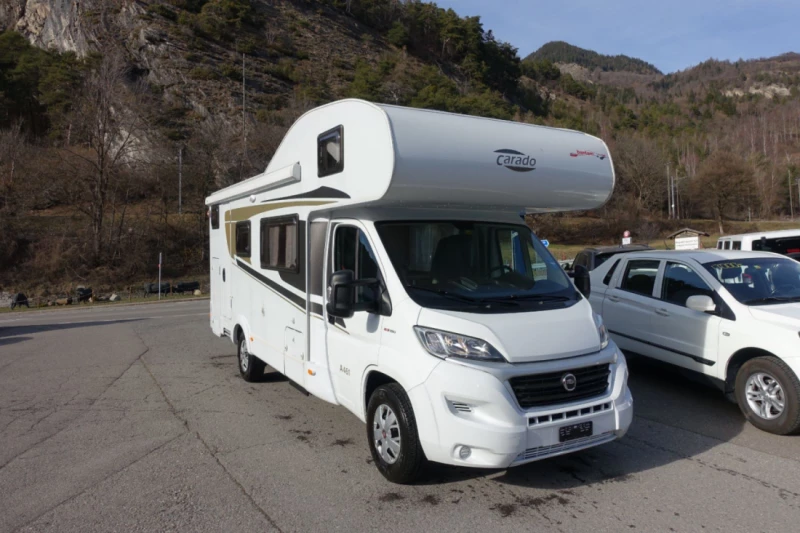 Fiat Capron A461 Wohnmobil - Vollèges, Schweiz