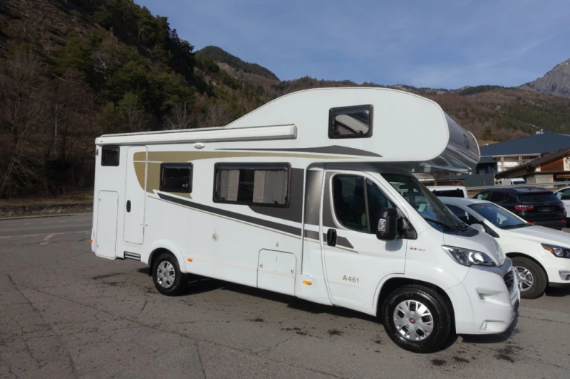 Fiat Capron A461 Wohnmobil - Vollèges, Schweiz
