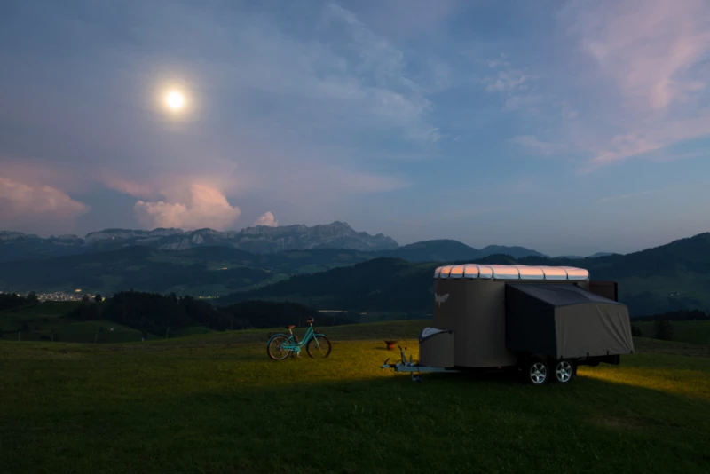 Rausschwärmer Cappuccino Wohnwagen - Arbon, Schweiz