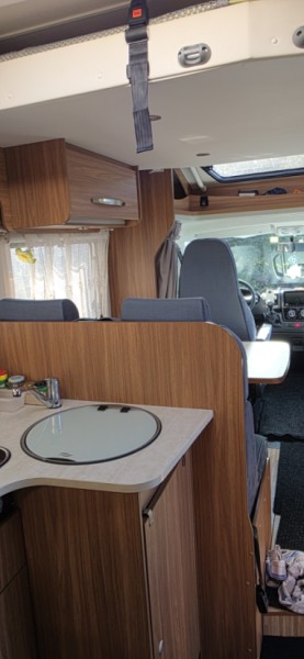 Fiat Capron T348 Wohnmobil - Ponthaux-Grolley, Schweiz
