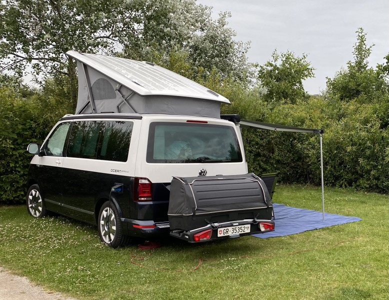 VW California T6 Ocean Grey Campingbus - Samedan, Schweiz