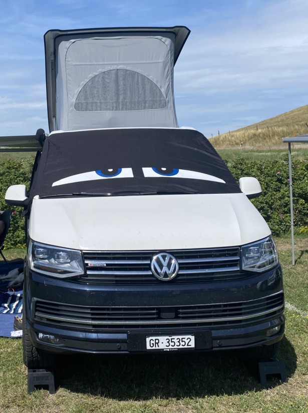 VW California T6 Ocean Grey Campingbus - Samedan, Schweiz