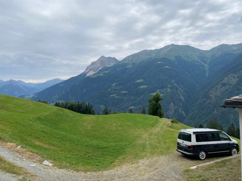 VW California T6 Ocean Grey Campingbus - Samedan, Schweiz