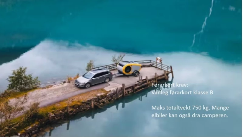 Mink MINK2.0 Wohnwagen - Lærdal, Norwegen