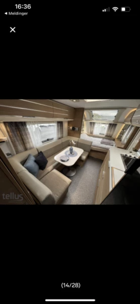 Adria Adora 673 PK Wohnwagen - Rena, Norwegen