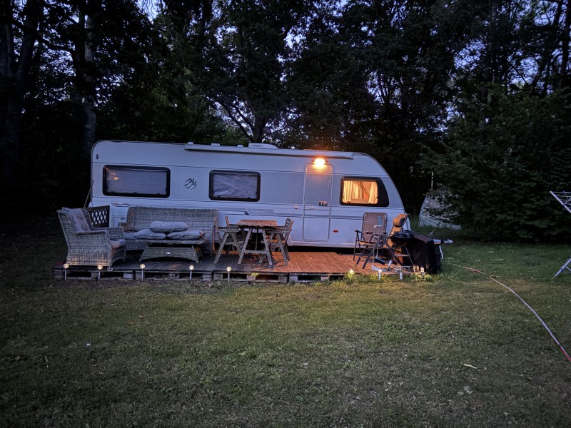 Knaus Südwing Campingvogn - Romakloster Gotland, Sverige