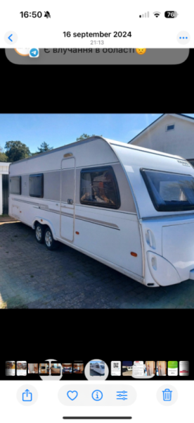 Knaus Südwing Wohnwagen - Romakloster Gotland, Schweden