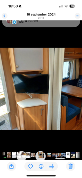 Knaus Südwing Wohnwagen - Romakloster Gotland, Schweden