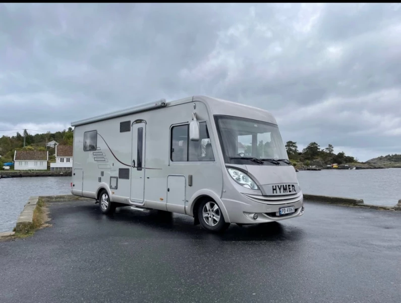 Hymer B698 Wohnmobil - Larvik, Norwegen