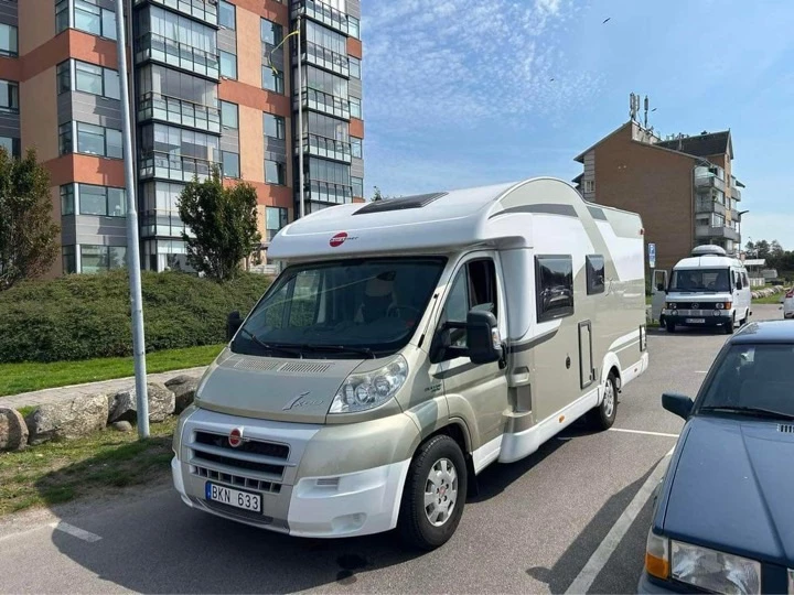 Fiat T664 Wohnmobil - Ekenässjön, Schweden