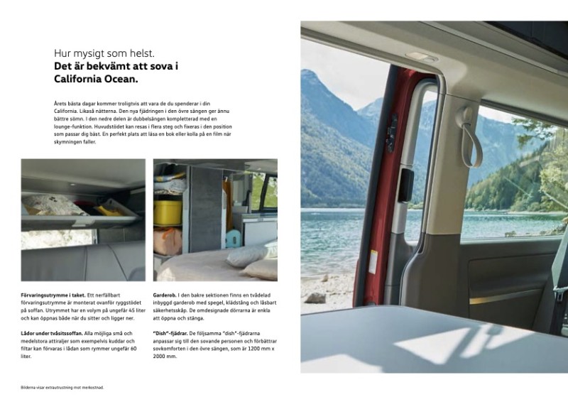 VW California Ocean Bulli Campingbus - Stockholm, Schweden