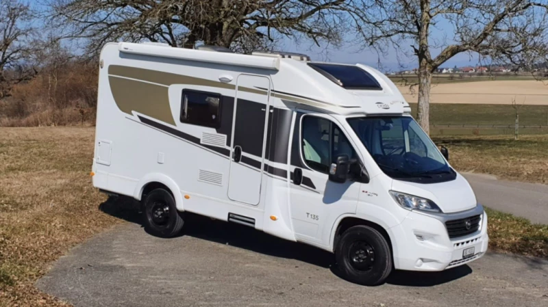 Fiat Carpon T135 Wohnmobil - Cressier, Schweiz