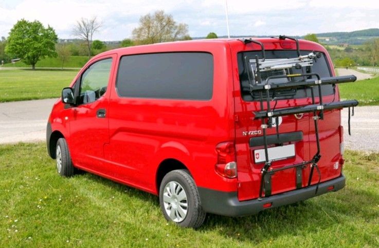 nissan nv200 bike rack for double door van