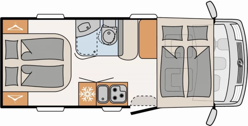 Dethleffs Trend T 6557 Wohnmobil - helsingborg, Schweden