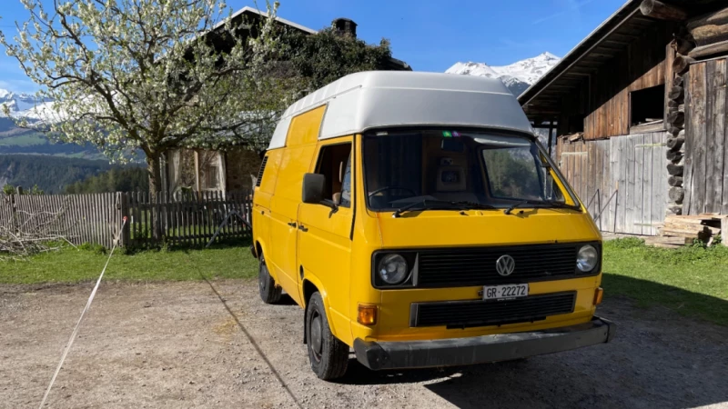 VW T3 Typ 2 Campingbus - Chur, Schweiz