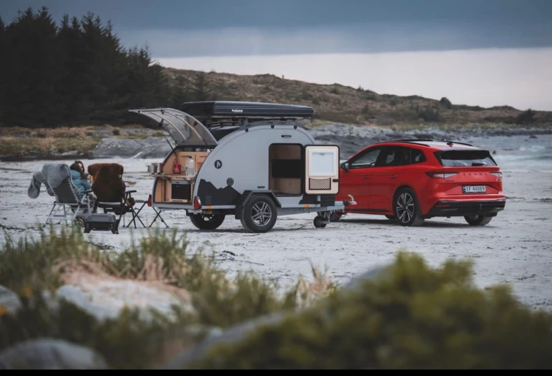 Raidhoo Tundra Wohnwagen - Sjetnemarka, Norwegen