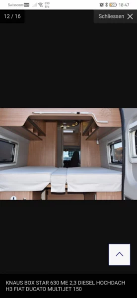 Knaus Knaus BOX STAR Wohnmobil - Dachsen, Schweiz