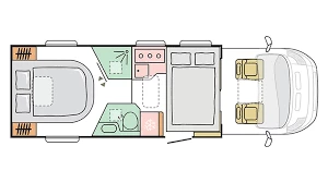 Adria Matrix 670 SC Wohnmobil - Stokke, Norwegen