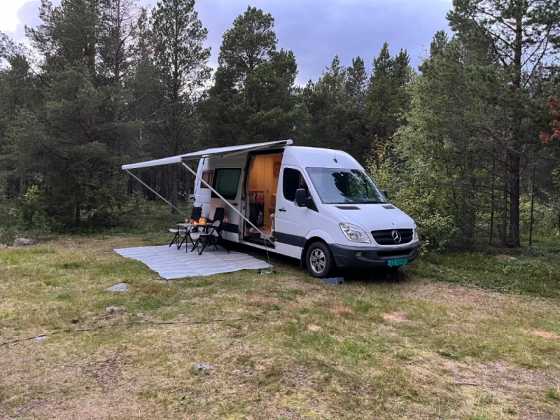 Mercedes Sprinter 316 CDI Campingbus - Tromsdalen, Norwegen