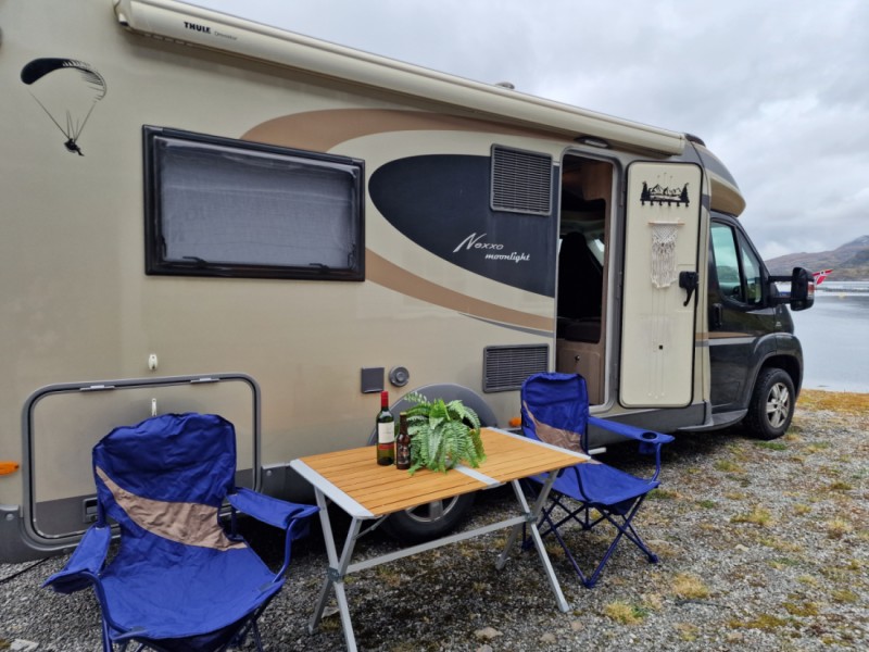 Fiat BUT 660 Wohnmobil - Svolvær, Norwegen