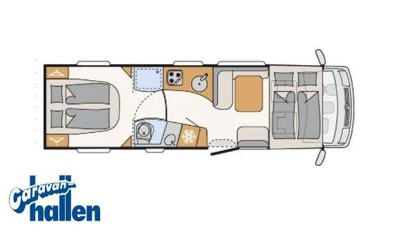 Dethleffs Globetrotter XL-I 7850 Wohnmobil - Trosa, Schweden