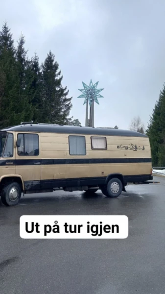 Mercedes L 613 D Camping-car - Bjørkelangen, Norvège
