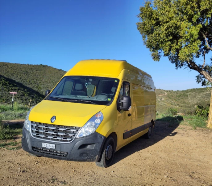 Renault Master Campingbus - La Roche, Schweiz